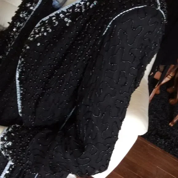 100% silk 💞BIDS & SEQUINS 💞PATRA 💞Jacket set - Picture 9 of 16
